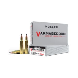 Nosler Varmageddon .22-250 Remington 55 Grain Centerfire Rifle Ammo