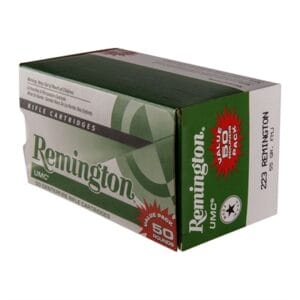 Remington Umc Ammo 223 Remington 55gr Fmj - 223 Remington 55gr Full Metal Jacket 50/Box