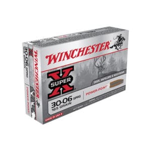 Winchester Super-X Power-Point .30-06 Springfield 165 Grain Centerfire Rifle Ammo