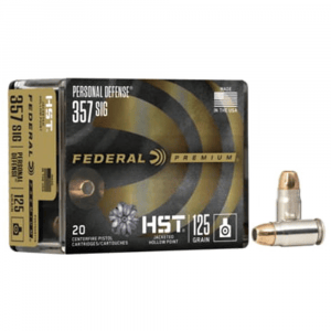 Federal Personal Defense Handgun Ammunition .357 Mag 154 gr JHP 1360 fps 20/ct