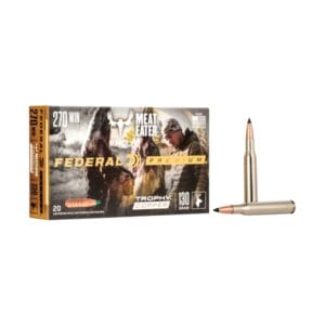 Federal Premium Trophy Copper .270 Winchester 130 Grain Centerfire Rifle Ammo