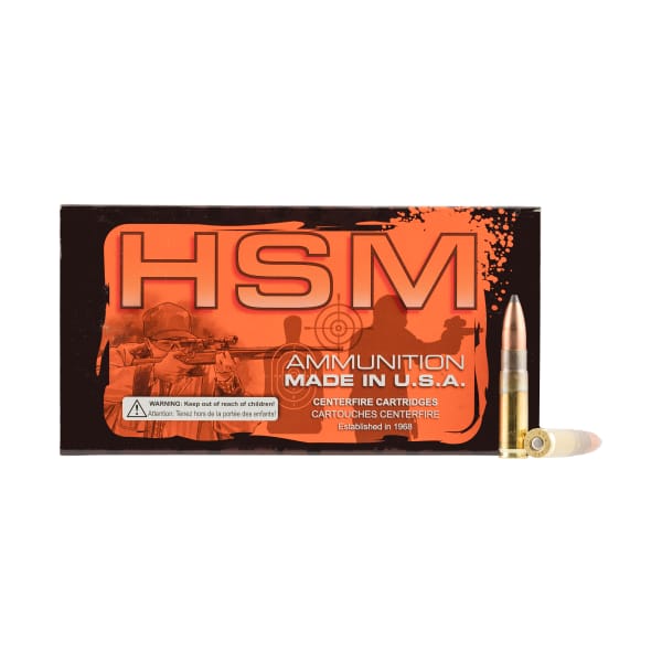 HSM GameKing .300 AAC Blackout 125 Grain Centerfire Rifle Ammo