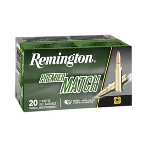 Remington Premier Match .300 AAC Blackout 125 Grain Centerfire Rifle Ammo