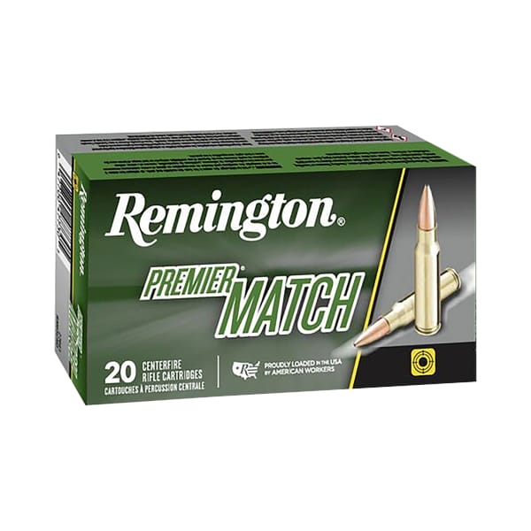 Remington Premier Match .300 AAC Blackout 125 Grain Centerfire Rifle Ammo