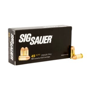 Sig Sauer Elite Performance .45 ACP 230 Grain FMJ Handgun Ammo