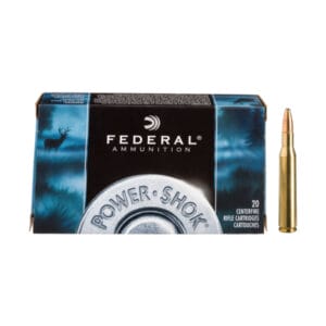 Federal Premium Power-Shok .223 Remington 64 Grain Jacketed Soft-Point Centerfire Rifle Ammo