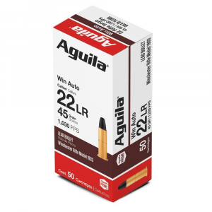 Aguila Limited Edition Rimfire Ammuntion .22 Win Auto 45 gr 1030 fps 50/ct