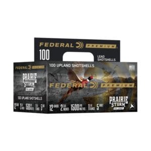 Federal Premium Prairie Storm FS Lead Shotshells 100-Pack - 12 Gauge - #5 - 2.75''