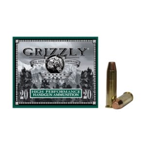 Grizzly Ammunition .357 Magnum 150 Grain Handgun Ammo
