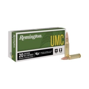 Remington UMC .308 Winchester 150 Grain FMJ Centerfire Rifle Ammo - 20 Rounds