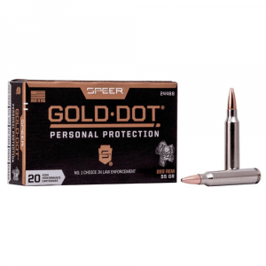 Speer Gold Dot Personal Protection Rifle Ammunition 223 Rem 55gr SP 3220 fps 20/ct