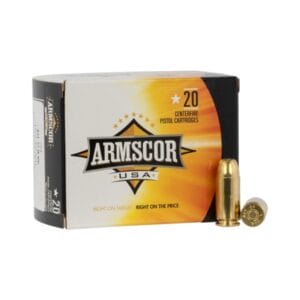 Armscor .40 S&W 180 Grain Jacketed Hollow Point Centerfire Handgun Ammo