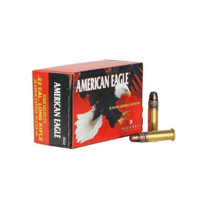 FEDERAL American Eagle 38gr Copper Plated HV Hollow Point 40rd 22 LR Ammunition (AE22)