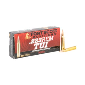 Fort Scott Munitions TUI .223 Remington 55 Grain Centerfire Rifle Ammo
