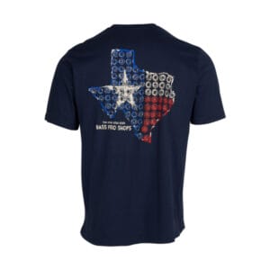 Bass Pro Shops Texas 12-Gauge T-Shirt for Men - TX/Navy - L