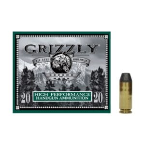 Grizzly Ammunition 10mm 220 Grain Handgun Ammo