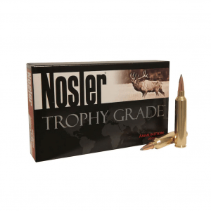 NOSLER Trophy Grade LR .270 WSM 150Gr AccuBond LR 20rd Box Rifle Ammo (60114)
