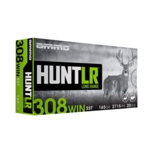 Ammo Inc Hunt LR .308 Win 165 Grain Centerfire Rifle Ammo