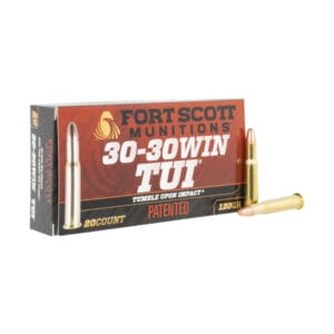 Fort Scott Munitions TUI .30-30 Win 130 Grain Centerfire Rifle Ammo