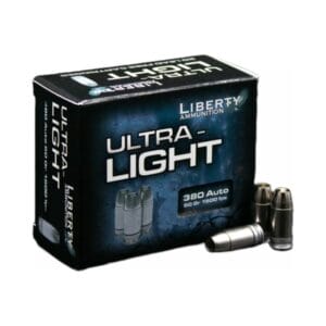 Liberty Ammunition Ultra-Light .380 Auto 50 Grain Handgun Ammo