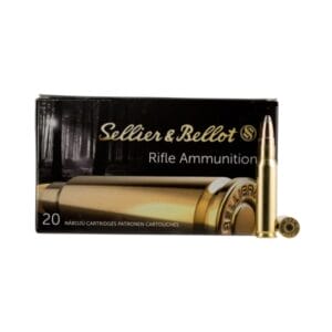 Sellier &Bellot .308 Winchester 180 Grain SPCE Centerfire Rifle Ammo