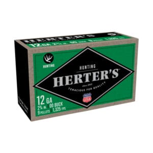 Herter's Hunting Buckshot Shotgun Shells - 12 Gauge - #00 - 2.75'' - 15 Rounds