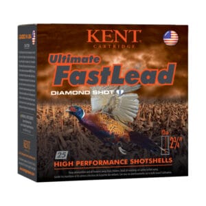 Kent Ultimate Fast Lead Shotgun Shells - 12 Gauge - #4 - 2.75'' - 25 Rounds