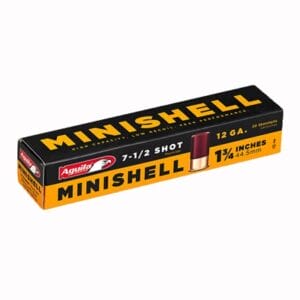 12 Gauge Minishell 1-3/4'''' 5/8 Oz #7.5 Shot - 12 Gauge 1-3/4'''' 5/8oz #7.5 Shot 20/Box