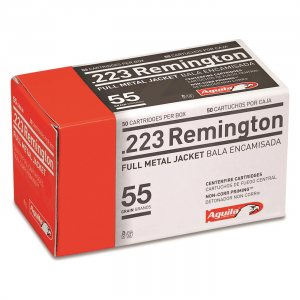 Aguila .223 Remington FMJ 55 Grain 50 Rounds