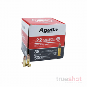 Aguila - Super Extra - 22 Long Rifle - 38 Grain - CP HVHP - Bulk Pack