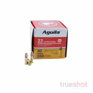 Aguila - Super Extra - 22 Long Rifle - 40 Grain - CP HVSP - Bulk Pack