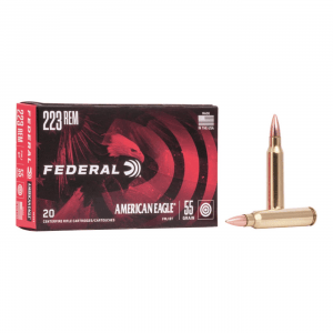 American Eagle .223 Remington FMJBT 55 Grain 20 Rounds