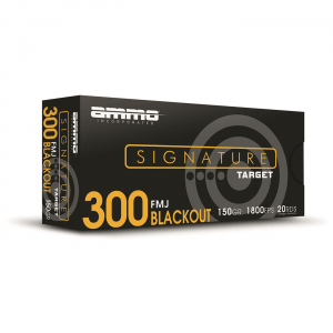 Ammo Inc. Signature .300 AAC Blackout FMJ 150 Grain 20 Rounds