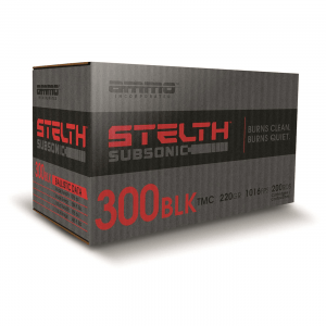 Ammo Inc. Stelth Subsonic .300 AAC Blackout TMC 220 Grain 20 Rounds