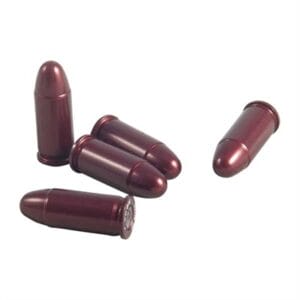 Ammo Snap Cap Dummy Rounds - 32 Auto Snap Caps 5/Pack