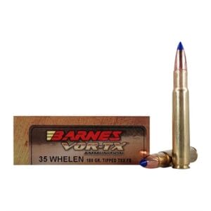 Barnes Vor-Tx 35 Whelen Ammo - 35 Whelen 180gr Tipped Triple-Shock X Boat Tail 20/Box