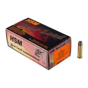 Bear Load 357 Magnum Ammo - 357 Magnum 180gr Lead Rnfp Gas Check 50/Box