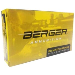 Berger Bullets Target 223 Remington 73gr BT Centerfire Rifle Ammo - 20 Rounds