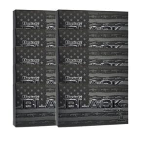 Black 22 Arc Rifle Ammo - 22 Arc 75gr Eld Match 200 Case