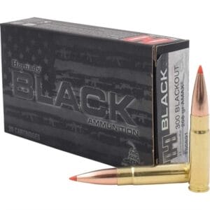 Black 300 Aac Blackout Rifle Ammo - Black 300 Aac Blackout 208gr A-Max Polymer Tipped 200 Case