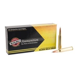 Black Hills Gold Ammo 338 Lapua Magnum 250gr Accubond - 338 Lapua 250gr Accubond 20/Box