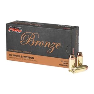 Bronze 40 S&W Hangun - 40 S&W 165gr Full Metal Jacket 1,000/Case