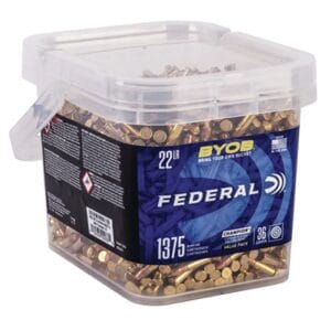 Byob 22 Long Rifle Rimfire Ammo - 22 Long Rifle 36gr Copper Plated Hp 1,375/Bucket