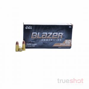 CCI - Blazer - 9mm - 115 Grain - FMJ