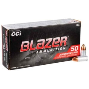 CCI Blazer 9mm Luger 115gr FMJ Handgun Ammo - 50 Rounds