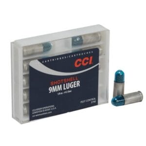 CCI Shotshell 9mm Luger 53gr No. 12 Shot Handgun Ammo - 10 Rounds