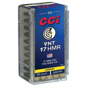 Cci Vnt 17 Hmr 17 Grain - 17 Hmr 17gr Polymer Tipped 50/Box