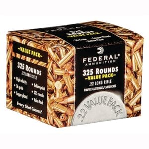 Champion Training 22 Long Rifle Rimfire Ammo - Champion Training 22 Lr 36gr Copper Plated Hp 325/Box