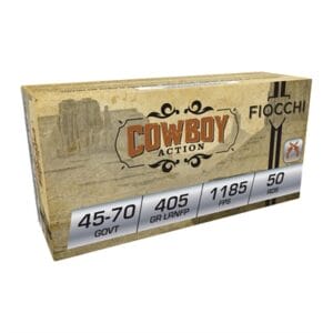 Cowboy Action 45-70 Government Ammo - 45-70 Government 405gr Lead Round Nose Flat Point 200/Case