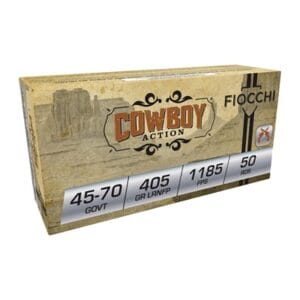 Cowboy Action 45-70 Government Ammo - 45-70 Government 405gr Lead Round Nose Flat Point 20/Box